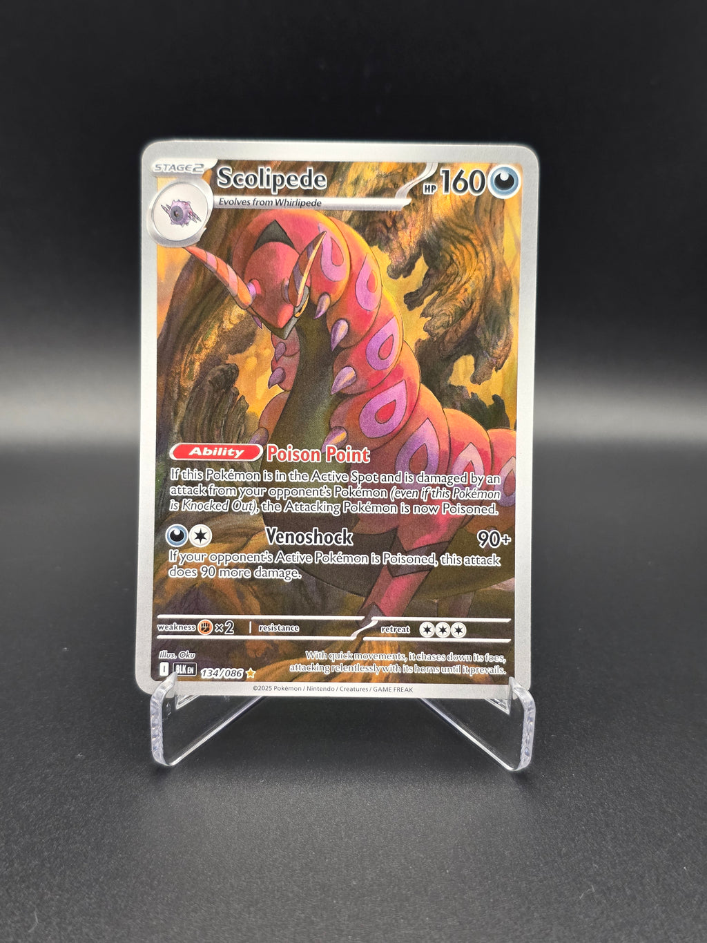 Scolipede - BLK - 134/086 - NM