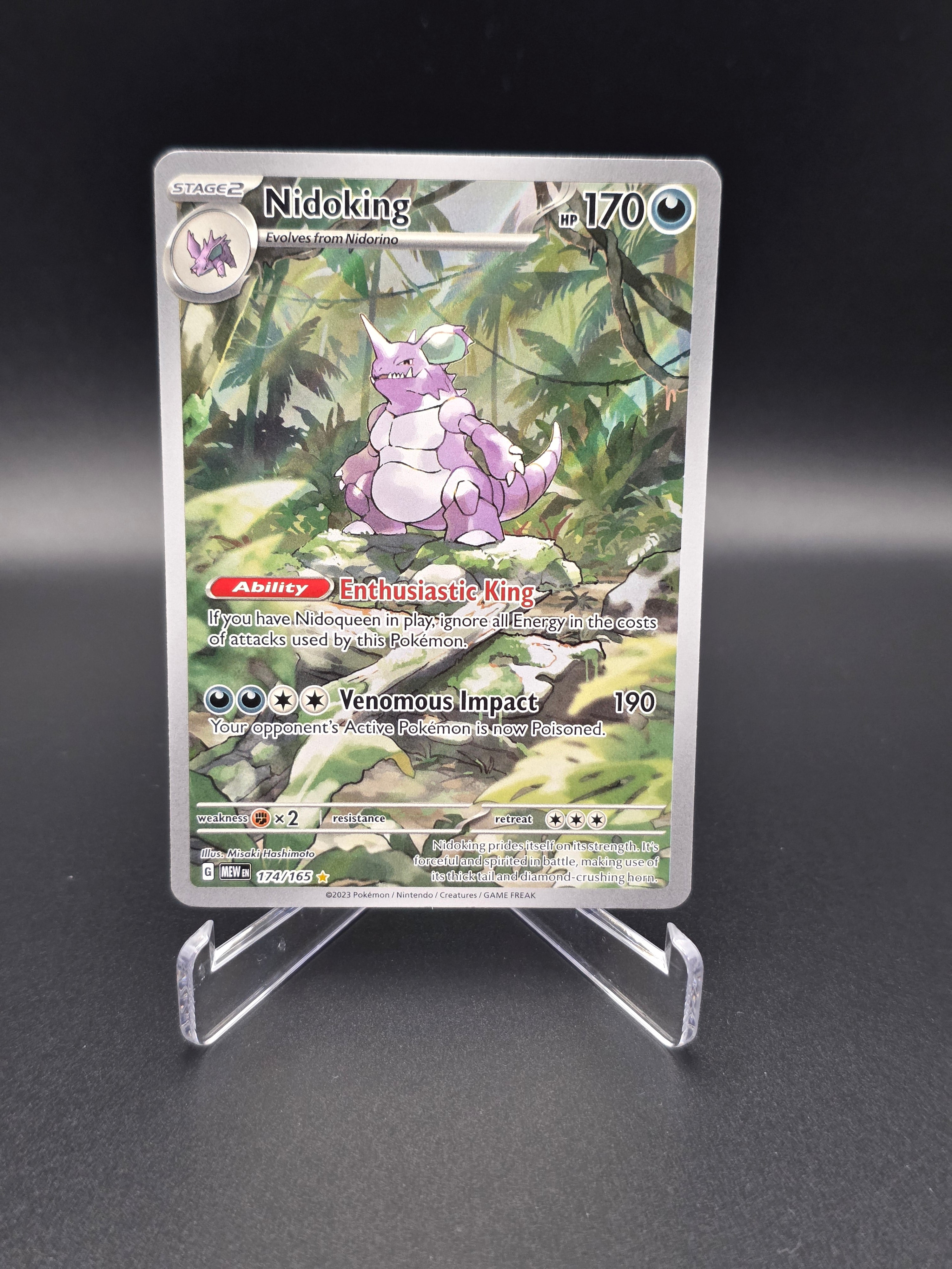 Nidoking - MEW - 174/165 - NM