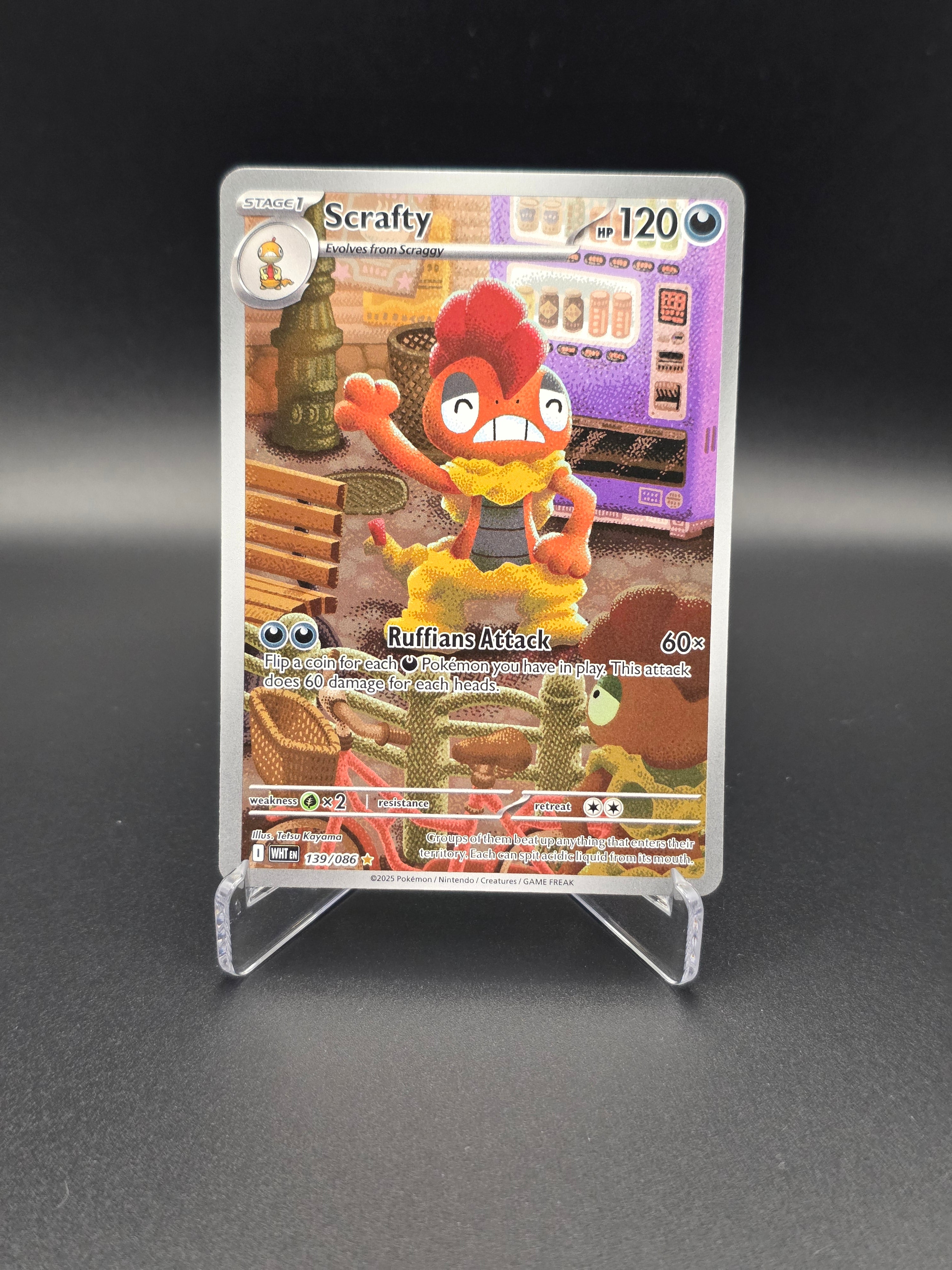 Scrafty - WHT - 139/086 - NM